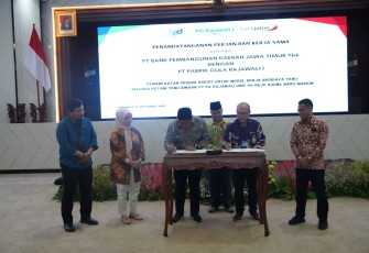 Bank Jatim MoU dengan PT PG Rajawali I 