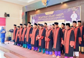 Pelantikan Dewan Hakim STQH XVII