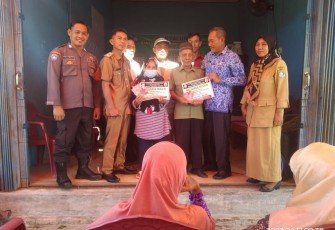 Pemdes Tanjung Agung Salurkan BLT-DD Untuk 24 KPM