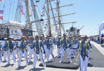 Satgas Jalasesya 2023 Taruna AAL Angkatan ke-71 Tiba di Banyuwangi