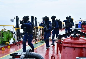 Pertamina-TNI AL Gelar Latihan Keadaan Darurat