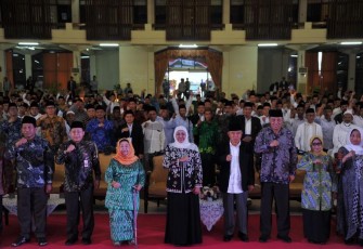 Seminar pengusulan KH Abdul Chalim Leuwimunding, Sabtu (29/4/2023).