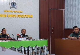Seminar TNI AD VII Secara Virtual Penanganan Masalah di Papua