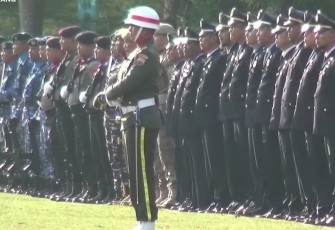 Kapten Inf Maswendra Sosok Komandan Upacara HUT RI ke 78 di Kota Tanjungpinang