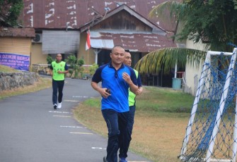  uji Kesamaptaan A berupa lari 12 (Dua belas) menit.