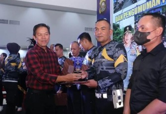 Satlantas Polres Pagar Alam Raih Juara II  Dalam Kawasan  Tertib Lalu lintas Se Sumsel