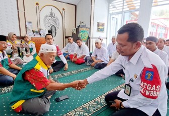Sosialisasi pentingnya menunaikan zakat, berlangsung di Lapas Kelas III Suliki.