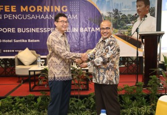 BP Batam Gelar Coffee Morning Bersama Pengusaha Singapura