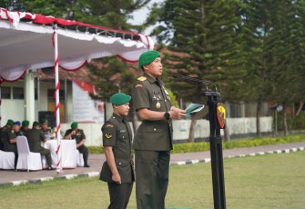 Kodam IX/Udayana Gelar Upacara Peringatan dan Syukuran HUT Korpri ke-52