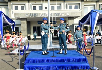 Wadan Kodiklatal Hadiri Penganugerahan Baret Korps dan Pengangkatan Kasal Jadi Warga Kehormatan Pomal