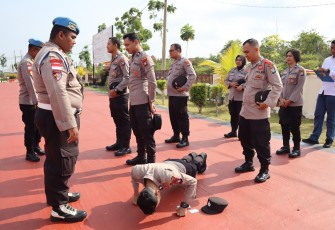 Propam Polres Bintan Laksanakan Gaktibplin Terhadap Anggota     