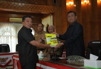 Bupati Asahan Sampaikan LKPJ Tahun Anggaran 2022
