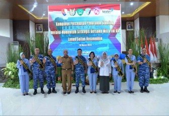 Lanud Sultan Hasanuddin Gelar Pengukuhan Bapak dan Ibu Peduli Stunting