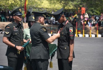 Danrem 081/DSJ Hadiri Upacara Penutupan Dikma Secata PK TNI-AD Gelombong ke I Tahun Anggaran 2023