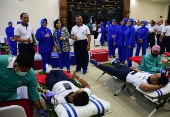 TNI AL Gelar Donor Darah 