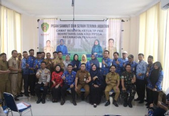 Acara Pisah Sambut Camat Penajam