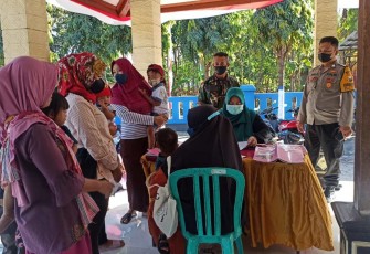 Posyandu di wilayah desa binaan 