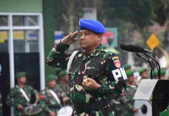 Upacara Bendera di Makorem 073/Mkt