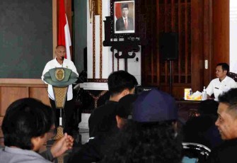 Pj Bupati Pati hadiri FGD Wartawan  di pendopo Kab. Pati