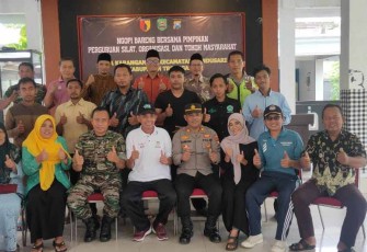 Ngopi Bareng Bersama Paguyuban Pencak Silat