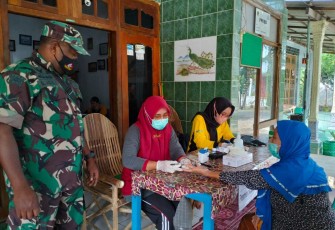 Posyandu Lansia di wilayah desa binaan 