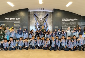 Siswa SD Muhammadiyah 1 Ngijon Kabupaten Sleman 