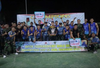 Penutupan Turnamen Bola Voli Manuntung CUP 2023