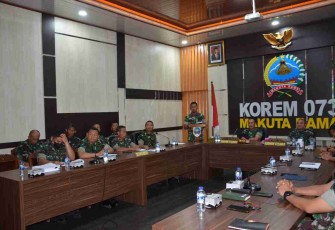 Persiapan Lomba Satuan Sejati  Korem 073/Makutarama