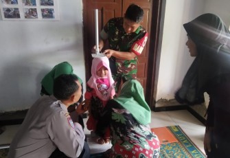 Posyandu balita wilayah desa binaan 
