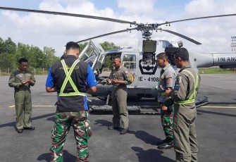 Pelatihan instruktur Training Heli Bolkow BO-105