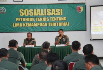 Sosialisasi Lima Kemampuan Teritorial