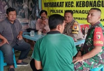 Komsos bersama warga binaan