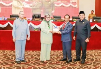 Rapat Paripurna Penyampaian LKPj Tahun 2022 oleh Wakil Gubernur Kepri Kepada DPRD Provinsi Kepri