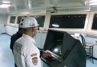 Kemenhub saat Lakukan Uji Kelaiklautan Kapal Penumpang 