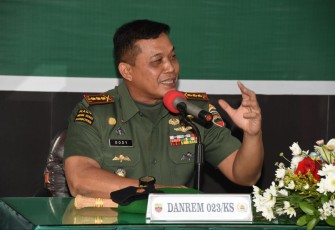 Danrem 023 KS Kolonel Inf Dodi Triwinarto 