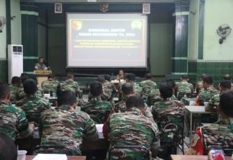 Sisrendal Binter TA 2023 Kodim 0803/Madiun