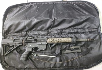 Barang bukti Airsoft Gun 