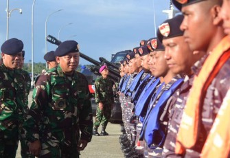 Apel Pasukan Latihan Glagaspur Koarmada III 
