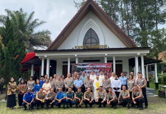 Perayaan Misa Bersama TNI/Polri Se-Wil Kogartap II Bandung 