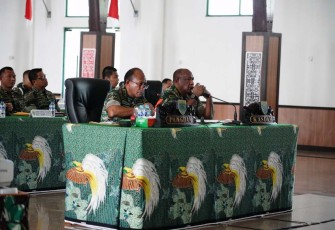 Pangdam Kasuari Mayjen TNI Gabriel Lema 
