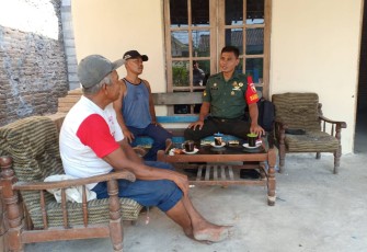 Komsos bersama warga binaan 