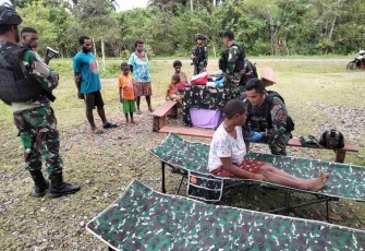 Pelayanan kesehatan bagi masyarakat kampung Kekey