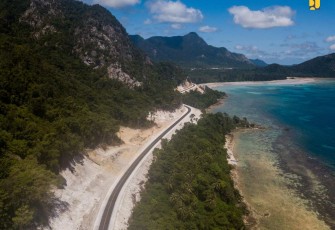 Konektivitas jalan menuju pulau terluar 
