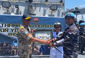 Dansatgas MTF TNI Konga XXVIII-N/UNIFIL Letkol Laut (P) John David Nalasakti Sondakh 