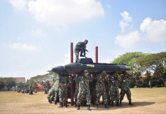 Siswa Komcad Matra Laut