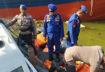Penemuan mayat di sungai Silugonggo Pati