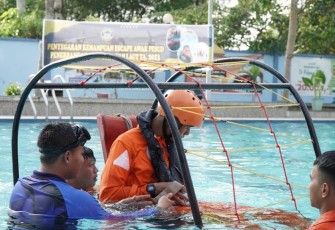Drill Lapangan AUET Prajurit Wing Udara 1 Puspenerbal 