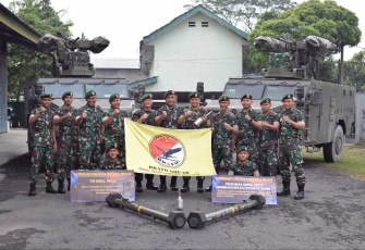 Tim Rudal MPCV Baterai B Yonarhanud 2/ABW/2 Kostrad 