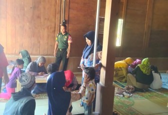 Sosialisasi Stunting wilayah desa binaan, Selasa (15/8)
