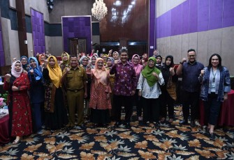Sosialisasi Mengembangkan Bisnis e-commerce bagi pelaku UMKM di Kota Bekasi, Selasa (22/8)
